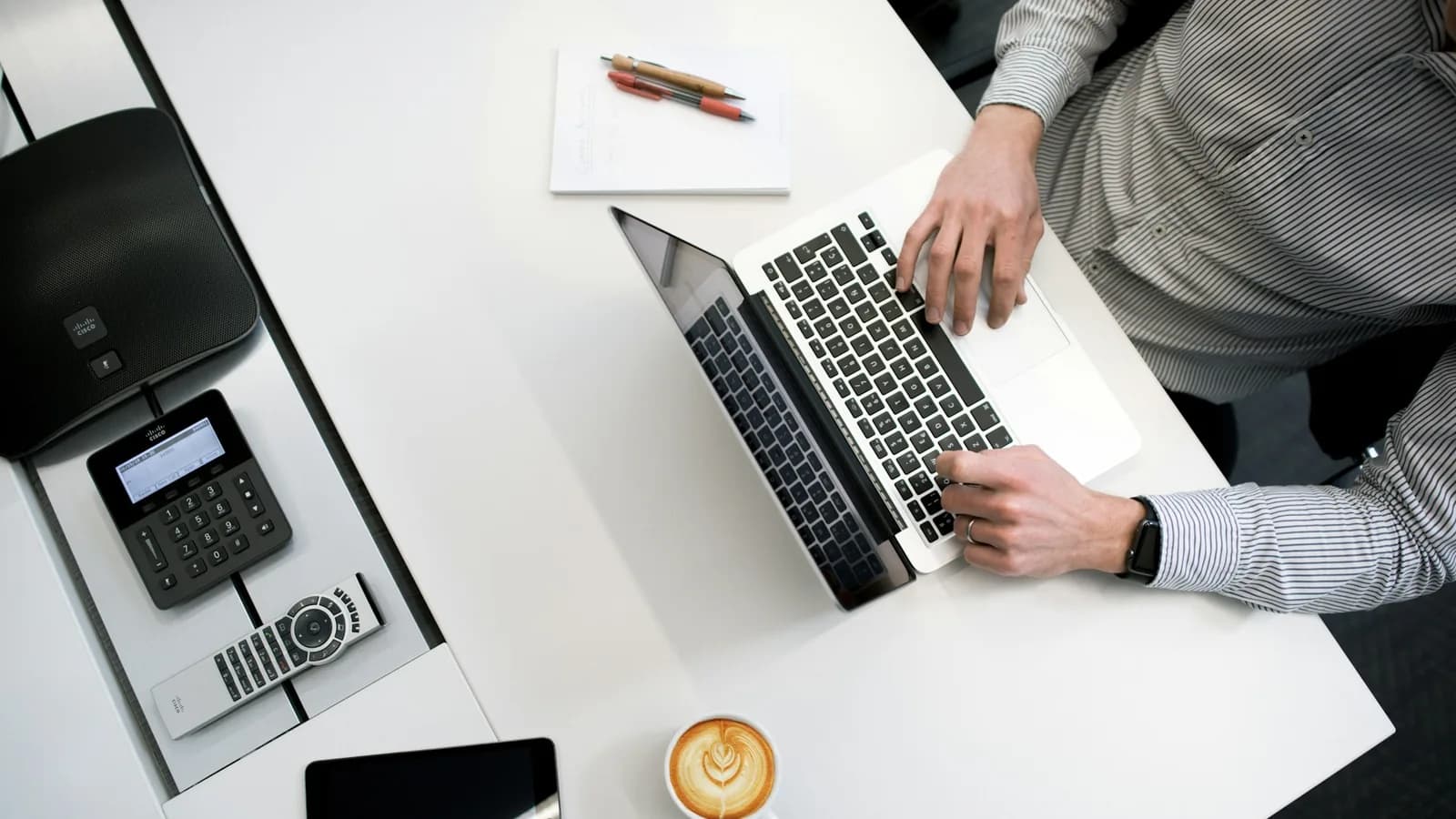 Executive studying declining performance charts on a tablet