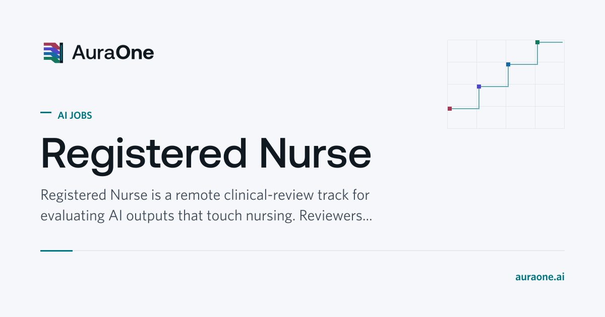 Registered Nurse | AI Jobs | AuraOne